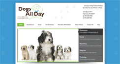 Desktop Screenshot of dogsalldaycharlotte.com